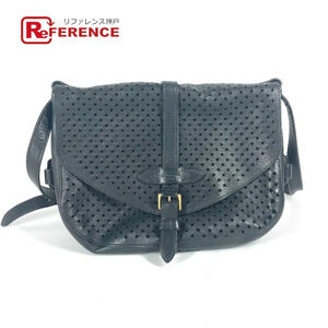 LOUIS VUITTON Perfo Floresomur Crossbody Bag Perforated Calf Leather Noir Black